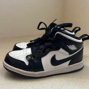 Black and White Nike Air Jordan